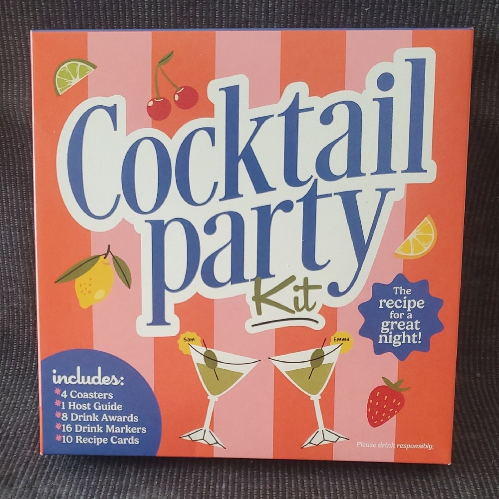 NWT, Cocktail Party Host Kit
